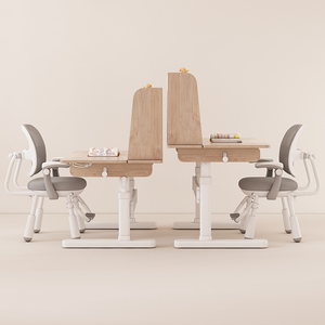 Ayarlanabilir masaüstü çocuk eğitim masası duruş düzeltme çok fonksiyonlu kaldırma eğitim masası - Product Image 5