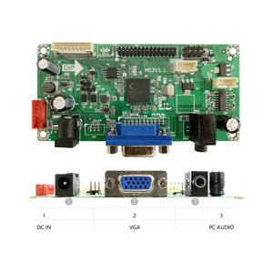 FHD 1920*1080 <strong>VGA</strong> interface DC 12V LVDS wide temperature <strong>LCD</strong> controller board support remote controller - Product Image 1