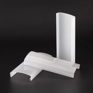 Özelleştirilmiş ekstrüzyon polikarbonat plastik <span class=keywords><strong>LED</strong></span> ışık kapak <span class=keywords><strong>LED</strong></span> şerit işık difüzör