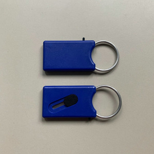 Wholesale Custom Logo Portable <strong>Cutter</strong> Keyring Contractile Safety Utility Knife Stainless Steel Blade Express Package <strong>Key</strong> Knife - Product Image 3