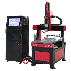 Máquina de corte de madera TEM6090C, enrutador cnc atc, kit de 4 ejes con 6 herramientas, cambiador automático - Product Image 1