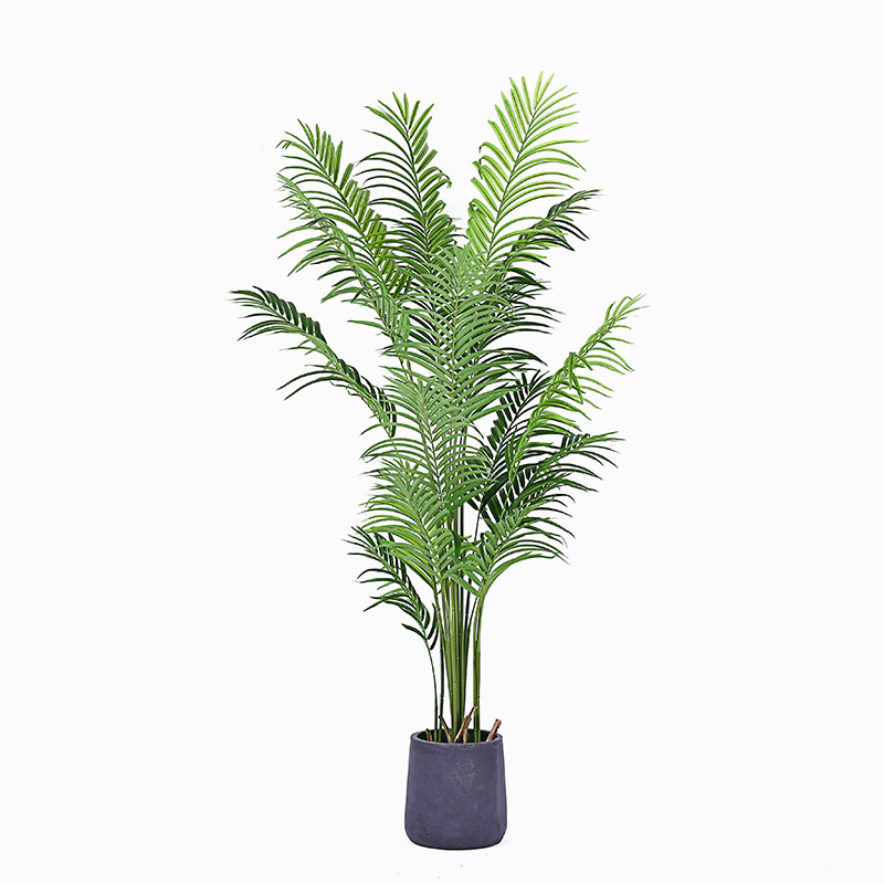Indoor Garden Decor Plastic Palm Tree Artificial Kwai Tree Tropical Decor plants Artificial Palm Tree Plant For Home Decor