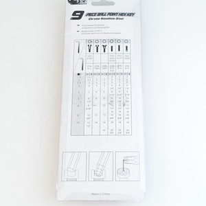 Goshen新製品9PCS六角アレンレンチ六角六角キー六角ソケットセット
