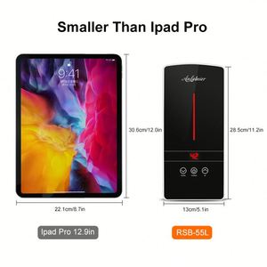 Dedicated Instant Water <strong>Heater</strong> 3.5-5KW Stainless Steel Heating Element Intelligent Touch Panel Dual Protection Safety System - Product Image 3