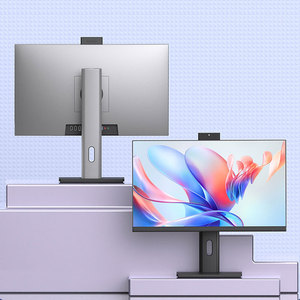 Hepsi bir PC 24 inç 27 inç özel logo OEM masaüstü bilgisayar 4-13th Gen Intel Core I3 I5 I7 I9 tam Set oyun iş AIO PC - Product Image 1