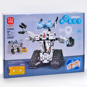 Multifunctional 467PCS DIY 2.4GHz Remote Control <strong>Building</strong> Blocks <strong>Robot</strong> with Mobile App Intelligence Educational Toy for Children - Product Image 6