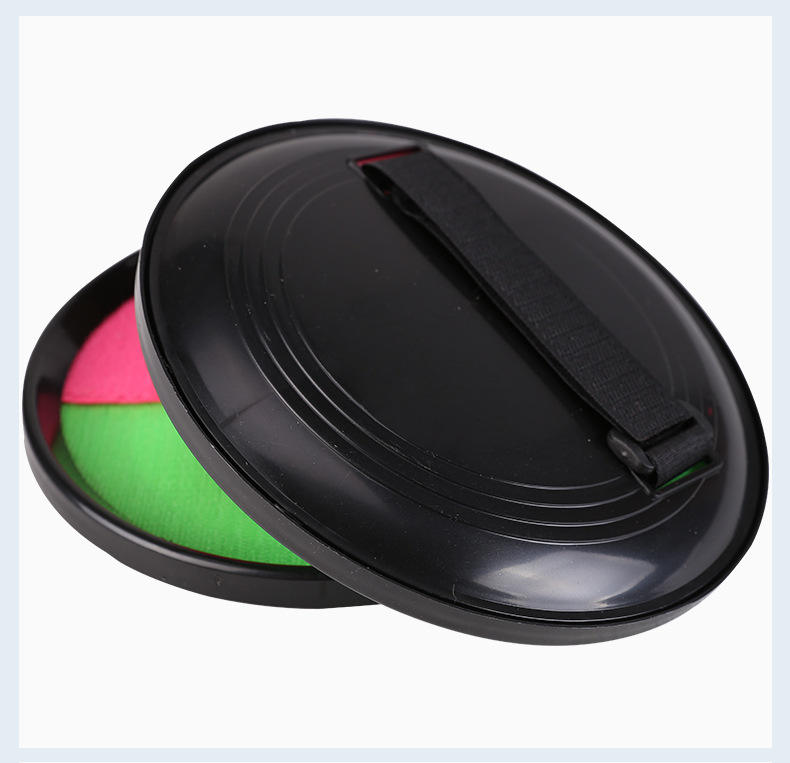 Ensemble de lancer et de capture de balle de 19 cm (noir)