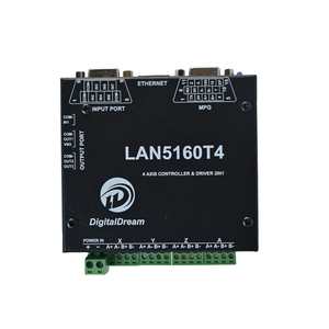Lan5160 t4 4 assi CNC scheda Controller Ethernet con motore Stepper integrato driver All-in-One Ethernet MACH3 Controller CNC - Product Image 3
