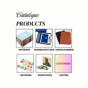 Barato a granel fabricación en blanco personalizado Lego bloques Premium 70 hojas de papel de hoja suelta cuaderno de cuero con cremallera para el trabajo - Product Image 5