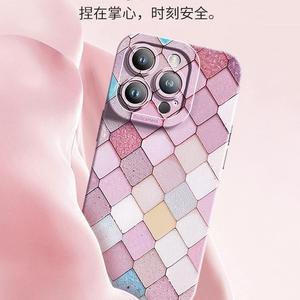 Yeni özel Logo silikon iPhone için kılıf 16 15 14 13 12 kontrast renklerde arka kabuk cep telefonu kılıfı telefon kapakları - Product Image 2