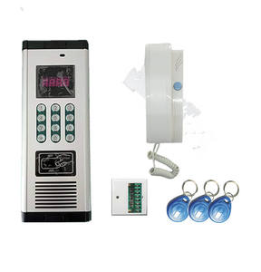 Sistema de intercomunicación de control de acceso directo de fábrica Abe, intercomunicador de Audio bidireccional de varios apartamentos familiares