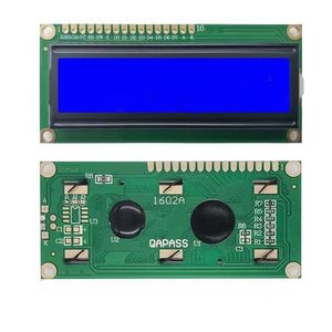 1602 COG Character Display LCD-Modul mit blau-gelb-grüner Hintergrund beleuchtung Monochrom 16*2 Display COB-Typ - Product Image 1