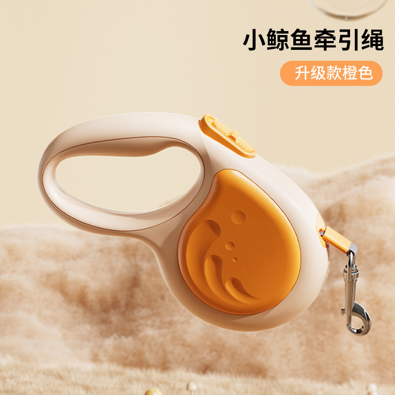 Laisse pour petite baleine - orange