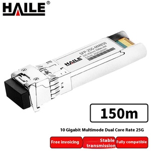 25G SFP-25G-MM optisches Modul DDM 8,5 Millionen Megabit Multi mode LC-Schnitts telle 850nm 150 m1 TCP-Glasfasern etz werke FTTH-Anwendungen - Product Image 2