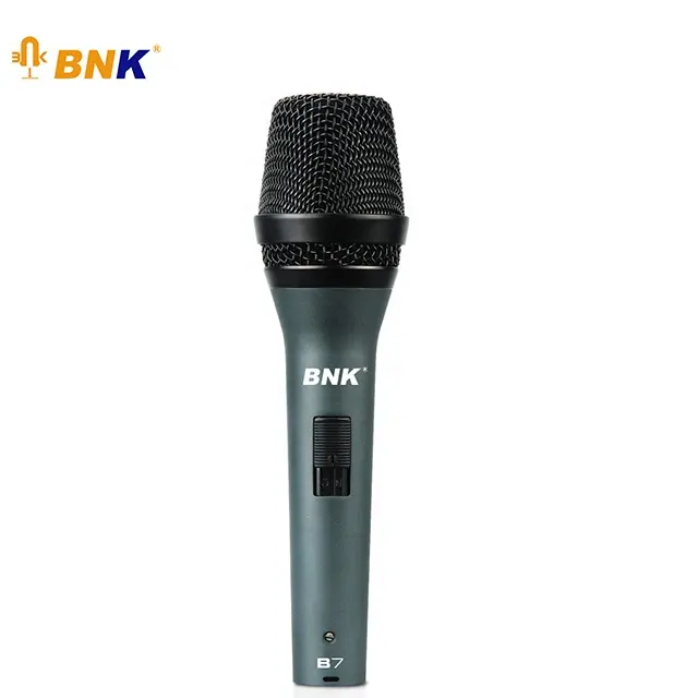 BNK Professionale 5 Metro Wired Dinamico Mic Aux Cavo con Filo del Microfono B7