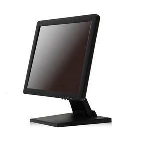 Monitor de pantalla táctil de 12, 15, 17 y 19 pulgadas, VGA, USB, retroiluminación LED, para ordenador de escritorio y PC, pantalla de escritorio de alta resolución