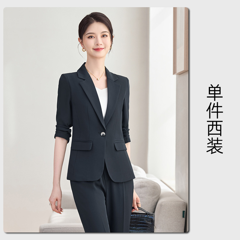 Black single-piece suit