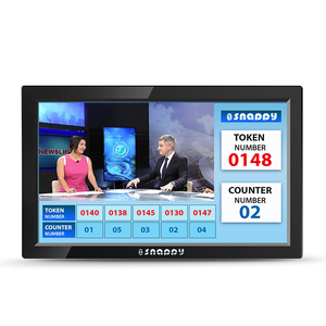 Very Cheap Price Wireless Customer Service Counter LCD <strong>Display</strong> Touch Screen Automatic Self Service QMS <strong>Queue</strong> <strong>Management</strong> <strong>System</strong>