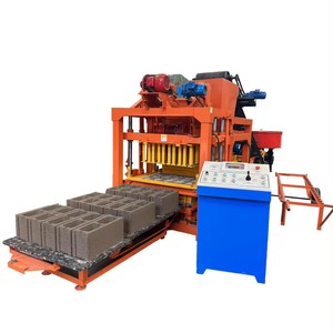 QT4-28 Máquina De Bloco Oco Elétrico Little Blocks Brick <span class=keywords><strong>Making</strong></span> <span class=keywords><strong>Machine</strong></span> Linha Máquina De Corte De Processamento De Matérias-primas De Concreto
