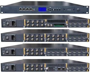 NET100IPレシーバーDVB-DVB-C/T/T2/ISDB-T/ATSCチューナーHDAsi入力Web管理UDPプロトコルを備えたS/S2からIPへのコンバーター