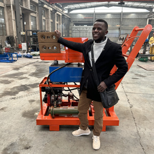 Semi-automatic diesel Hydraulic <strong>Clay</strong> Brick <strong>Machine</strong> Hot Selling <strong>to</strong> Tanzania Interlocking Brick <strong>Machine</strong> Price