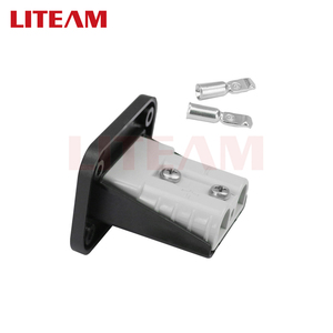 ขายึดสำหรับอะแดปเตอร์ไฟ DC 50Amp 600V 2ขั้วปลั๊กติดตั้งล้างของปลั๊กสายแบตเตอรี่50A สำหรับคาราวาน - Product Image 3