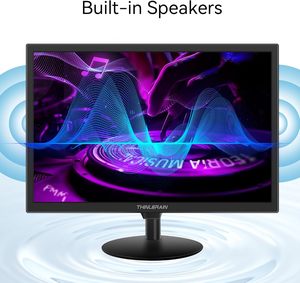 Monitor LED OEM de 22/21, 5 pulgadas, altavoces integrados, entrada VGA, pantalla ancha de ordenador, monitor de pantalla 1920x1080 para el hogar y la Oficina