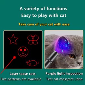 Rilevatore puntatore Laser 7-in-1 Multi-Mode per banconote e lampada ultravioletta muschio di gatto-commutabile - Product Image 4