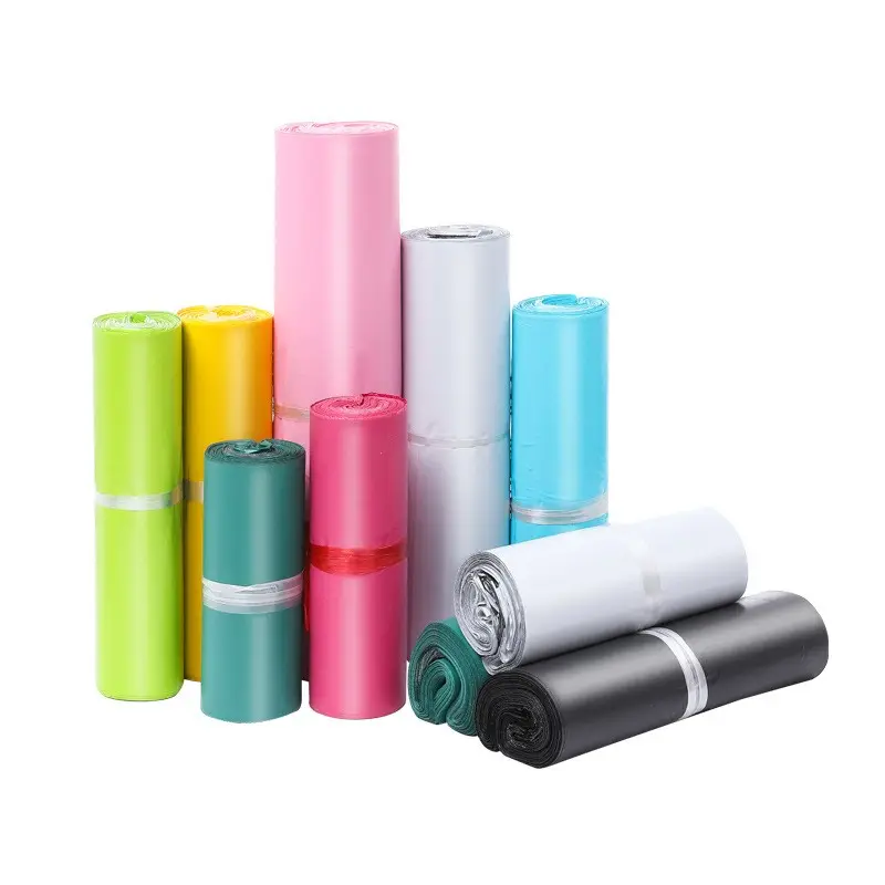 Красочный новый материал пластиковый экспресс-мешок утолщенная одежда водонепроницаемая упаковка для электронной коммерции поли почтовый мешок