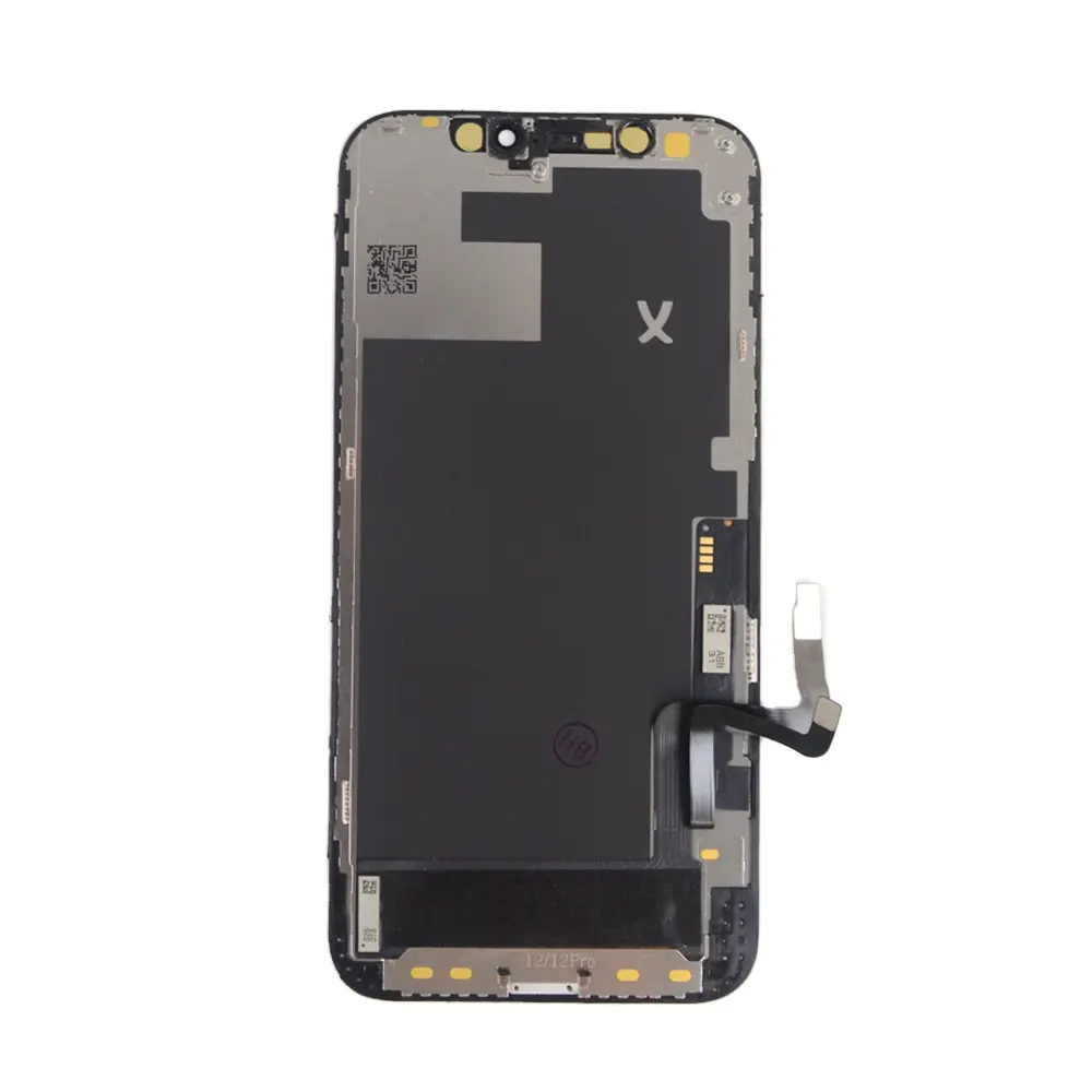 Yedek parça Lcd telefon ekranı Iphone 12pro 12pro Max ekran satın yapış ekran Iphone anakart için cep telefonu Lcds