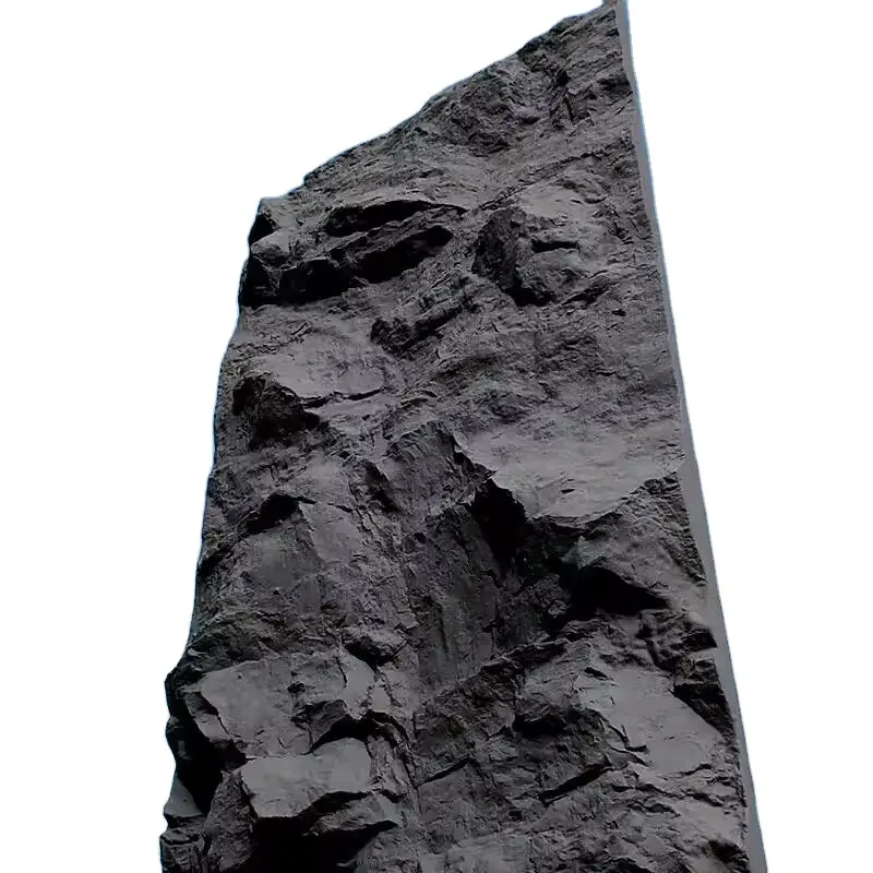 कृत्रिम आउटडोर पॉलीयुरेथेन पत्थर नकली पु रॉक पत्थर की दीवार लिबास पैनल