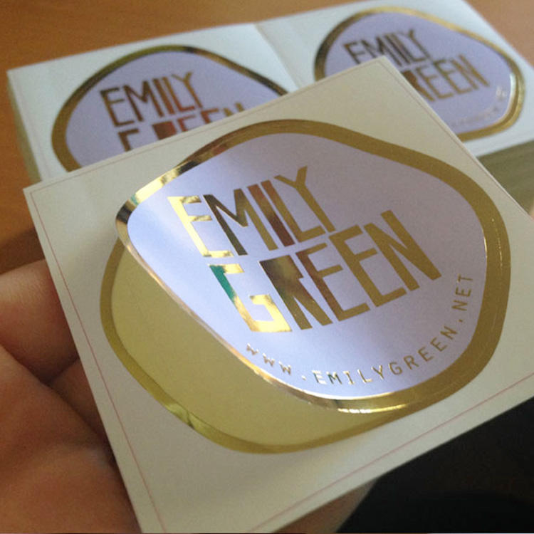 Etiqueta engomada del papel revestido