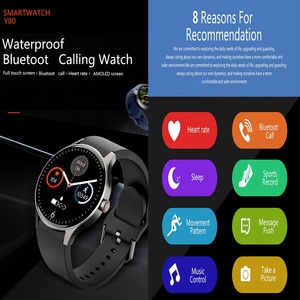 Relógio inteligente Y80 para mulheres e homens, novo modelo, fitness, rastreador de frequência cardíaca, <span class=keywords><strong>android</strong></span> IP68, à prova d'água, modelo 2024, novo modelo, 2024