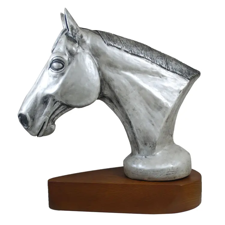 Resina Cavalo Figura, Modelo Animal Do Polyresin, Polystone Figurine Animal