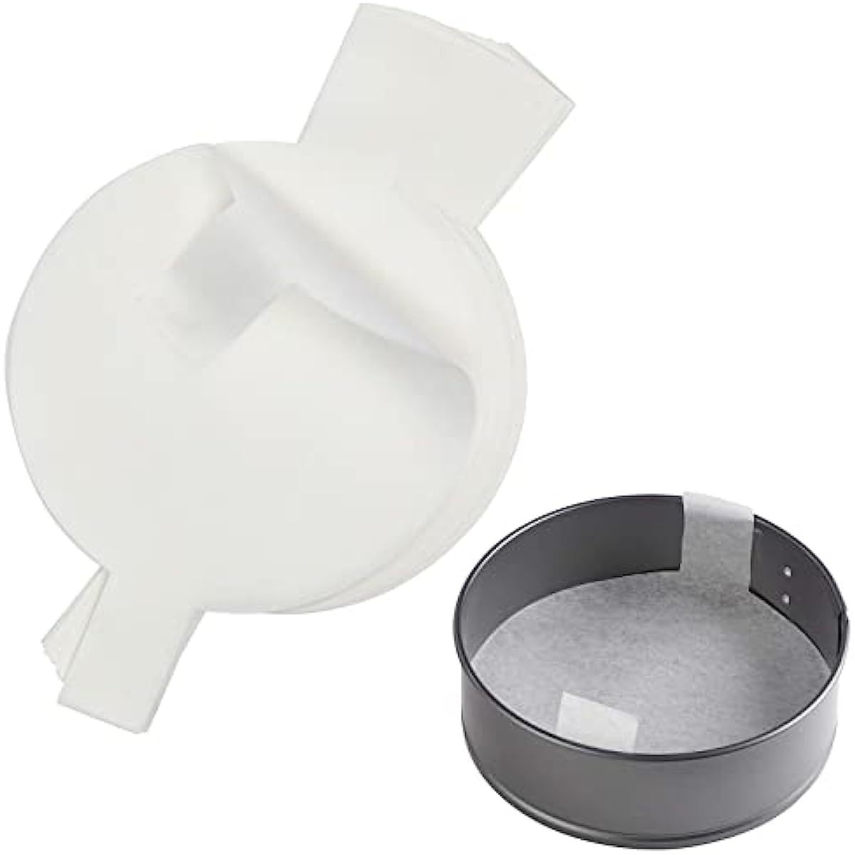 50 sheets of 4-inch 10cm white paper