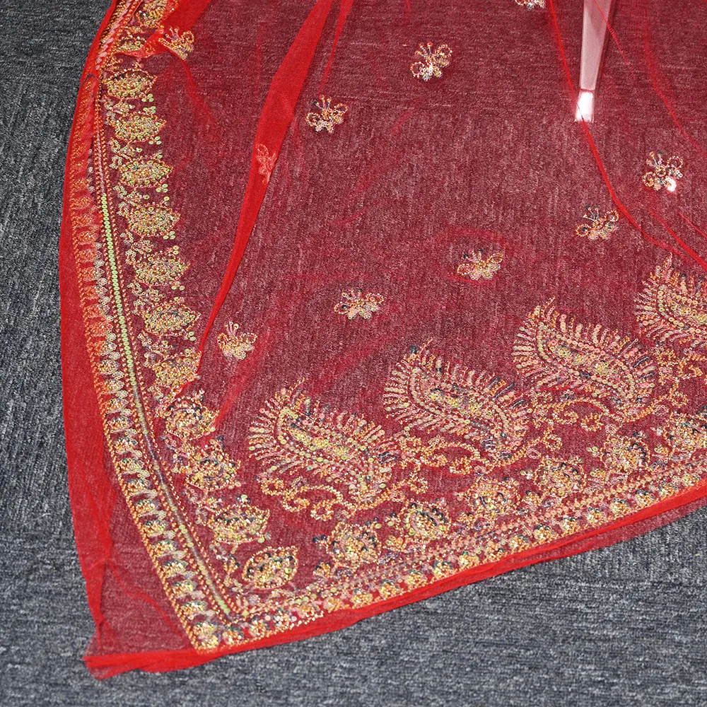 Ropa de mujer de seda de organza musulmana, Sari indio blanco, azul katan, sexy en blusa de Sari roja, quitando fotos, ropa de fiesta, matrimonio