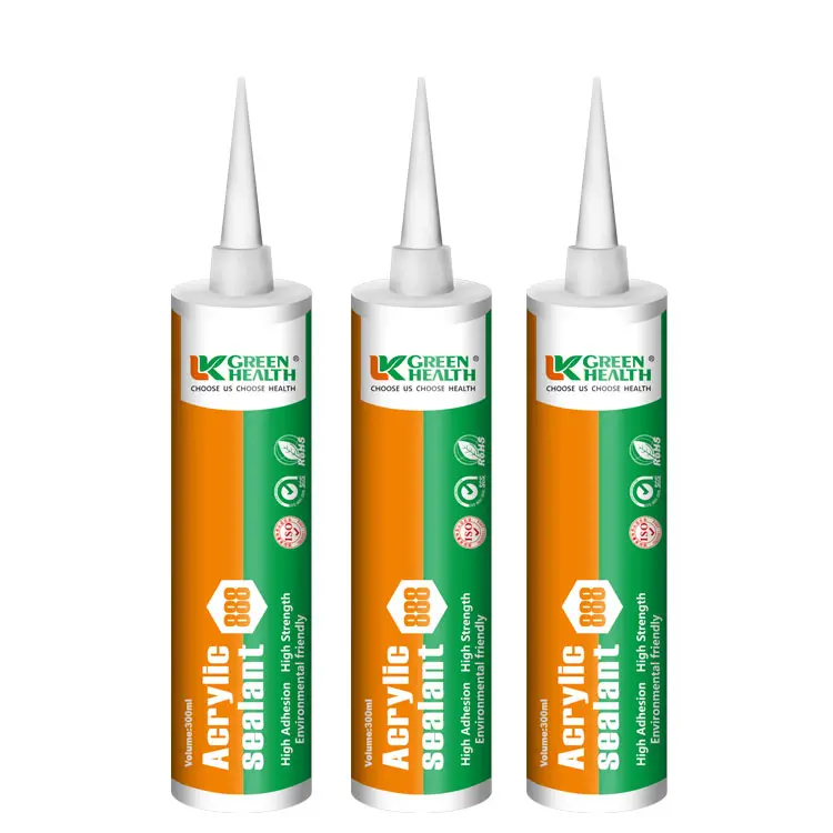 2024 Paintable Acrylic Caulk Sealant Water Based Gap Filler Sealant Silicone Acrylic Mastic Sealant