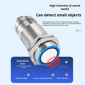 Luoge High Precision 2m Range <strong>Ultrasonic</strong> Distance <strong>Sensor</strong> Switch RS485 Liquid and Material Level <strong>Sensor</strong> - Product Image 3