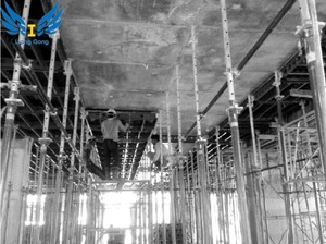 Sistema de soporte de panel Encofrado de marco de acero Encofrado de losa de cabeza de caída en forma de T para construcción de pisos y vigas con andamio de cabeza de caída - Product Image 6