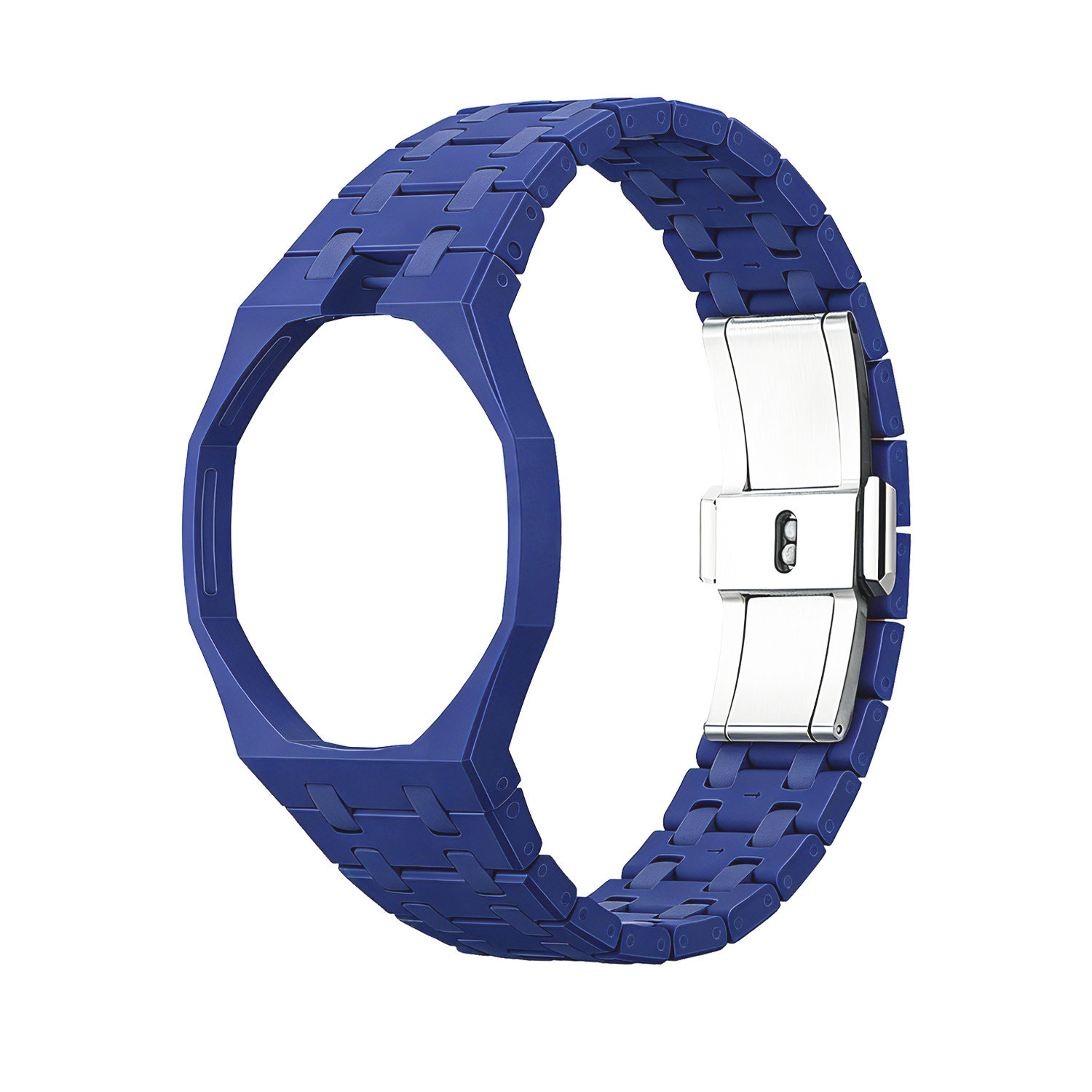 Caja de cerámica azul oscuro - Brazalete de cerámica
