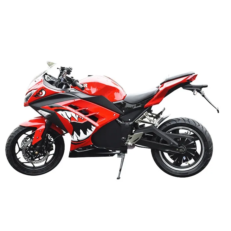 Motocicleta eléctrica de carreras CBR de alta velocidad, 5000W, a la venta