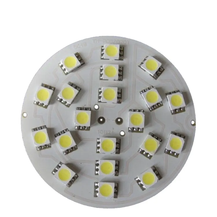 Pcba Pcb Factory Led Aluminum Round Square Pcb Dob Board Led Pcb Assembling