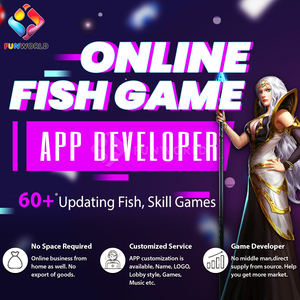 Software di abilità per videogiochi Online inglese Fish Table Software per videogiochi Arcade Credits - Product Image 2