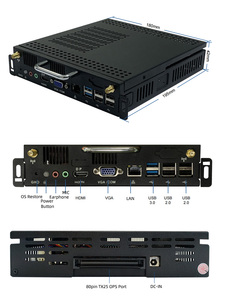 OPS PC i3 4100M 8GB 256GB WIFI Embedded OPS PC-Modul 4K-Display-Computer OPS Mini-PC für industrielle Whiteboard-Computer - Product Image 5