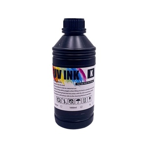 หมึกสากลหมึก UV แอลอีดีหมึก UV อ่อน/แข็งหมึก UV cmykw สำหรับเครื่องพิมพ์ยูวีพลาสติกแก้วโลหะการพิมพ์พีวีซี - Product Image 5