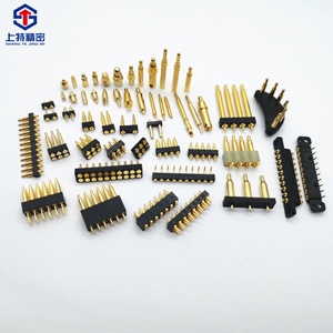 SMD 2.54mm המגרש זווית נכונה 2/3/4/5/6/8/<span class=keywords><strong>10</strong></span> פין נקבה כותרת