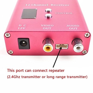 <span class=keywords><strong>FPV</strong></span> Drone yarış için <span class=keywords><strong>FPV</strong></span> 1.2G alıcı 12CH VRX