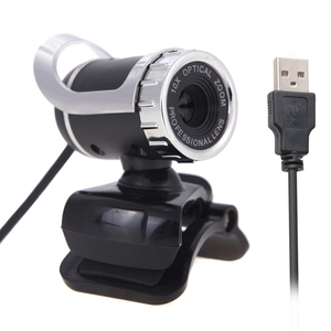 1.4米电缆480像素高清360度网络摄像头USB 2.0电脑摄像头，带吸音麦克风，适用于电脑笔记本电脑 - Product Image 1
