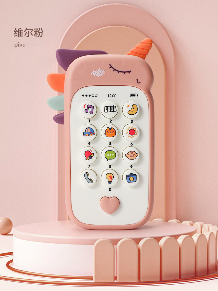 Téléphone licorne rose