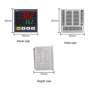 TC4L 96*96 <strong>SSR</strong> Relay Dual <strong>Output</strong> Multiple Input Digital Intelligent <strong>PID</strong> <strong>Temperature</strong> <strong>Controller</strong> - Product Image 3
